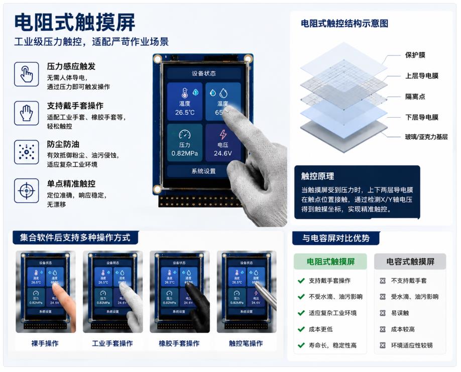 The advantage of resistive touch display.jpg