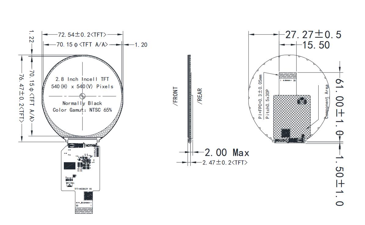 Specification of the 2.8-inch MIPI DSI Round TFT LCD Display.jpg