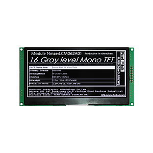 Monochrome/Transflective TFT LCD Display Panels