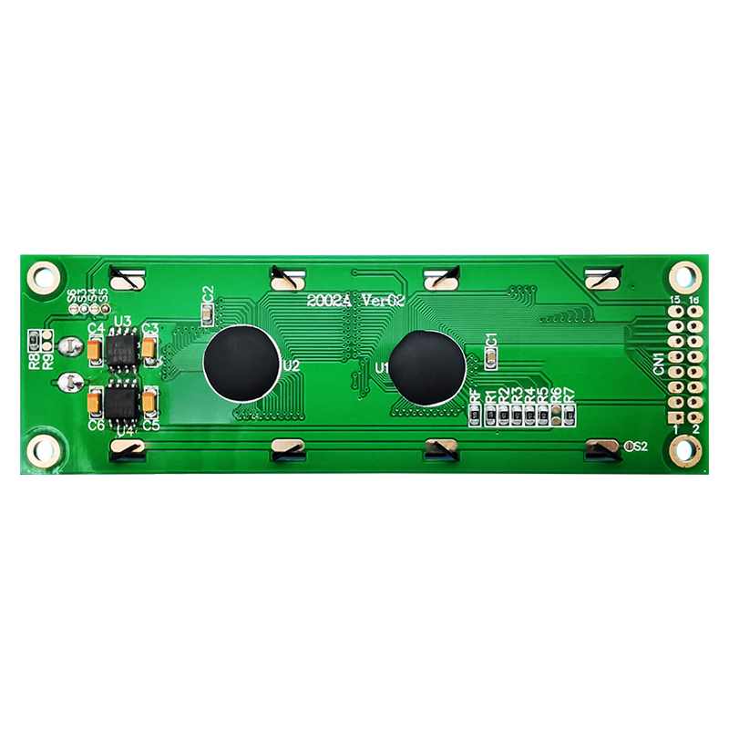 液晶显示模组 |2x20 字符 STN-带白色背光的蓝色串行 ​Arduino显示屏