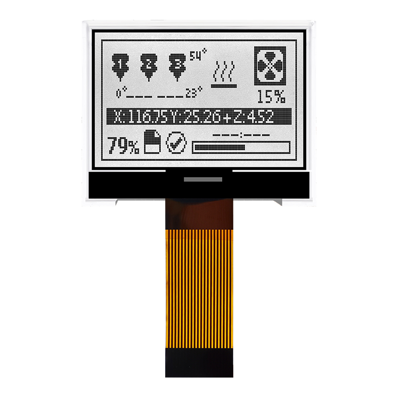 图形COG液晶模组 128x64  FSTN+ 显示屏，带白色侧背光
