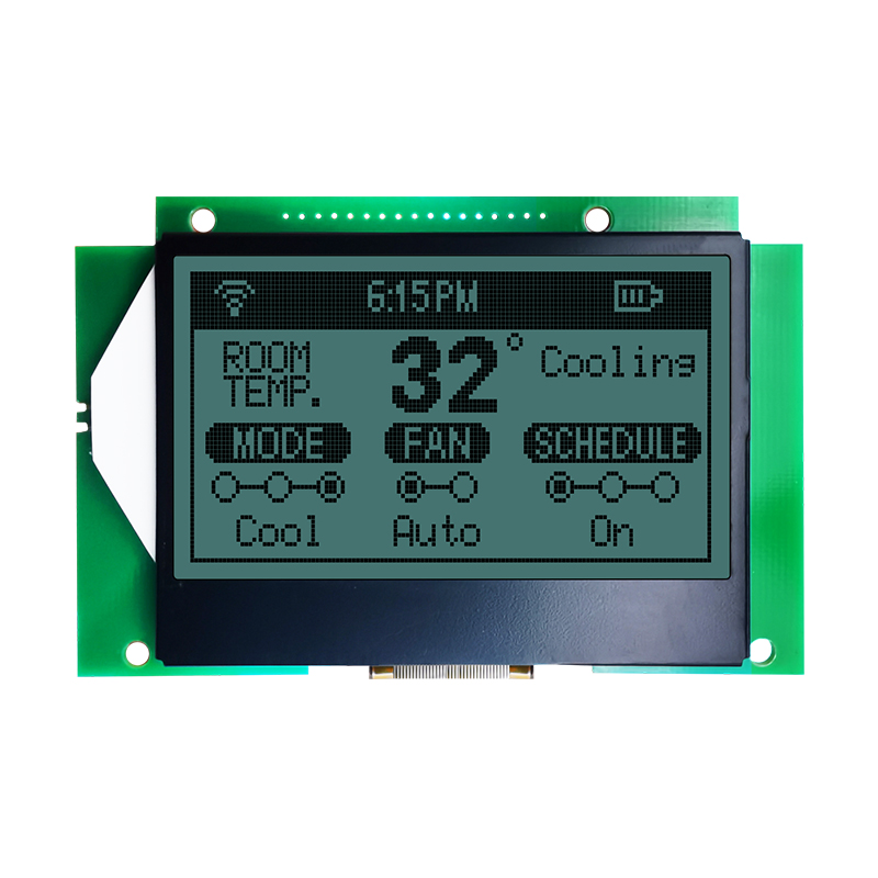 128X64图形液晶模块 FSTN+灰色显示屏，带白色侧背光