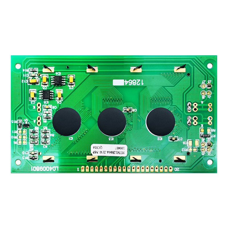 128X64图形液晶模块 STN- 带白色背光的蓝色显示屏负电压