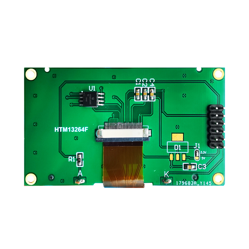 132x64 图形液晶模块 | 带白色背光和负电压的 FSTN+ 显示屏带中英文字库
