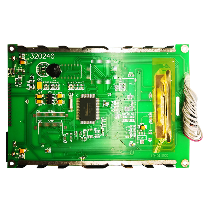 320X240图形液晶模块| STN - 带白色背光的蓝色显示屏