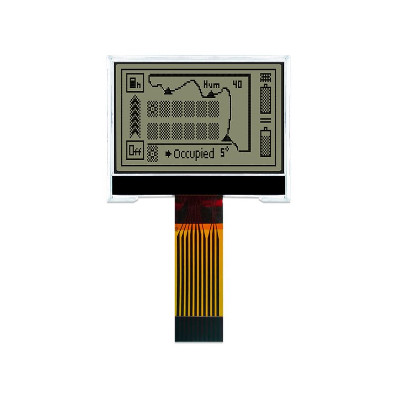 COG dot matrix display SPI  FSTN + Display with White Side Backlight 