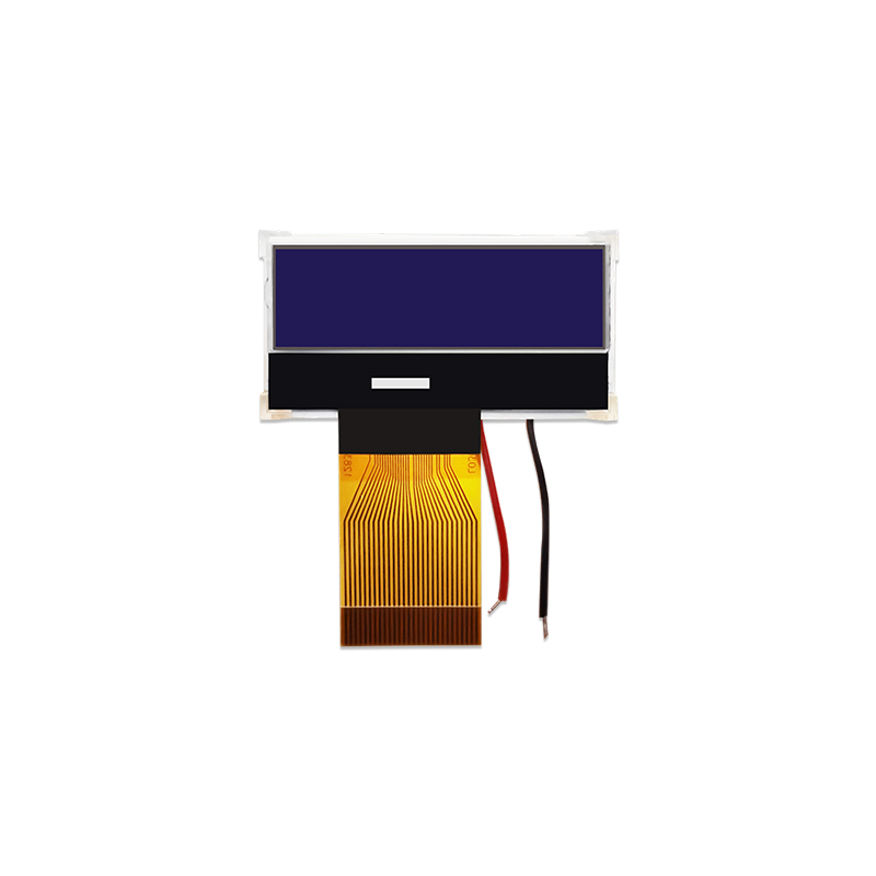 单色图形COG液晶模组 STN - 带白色背光的蓝色显示屏