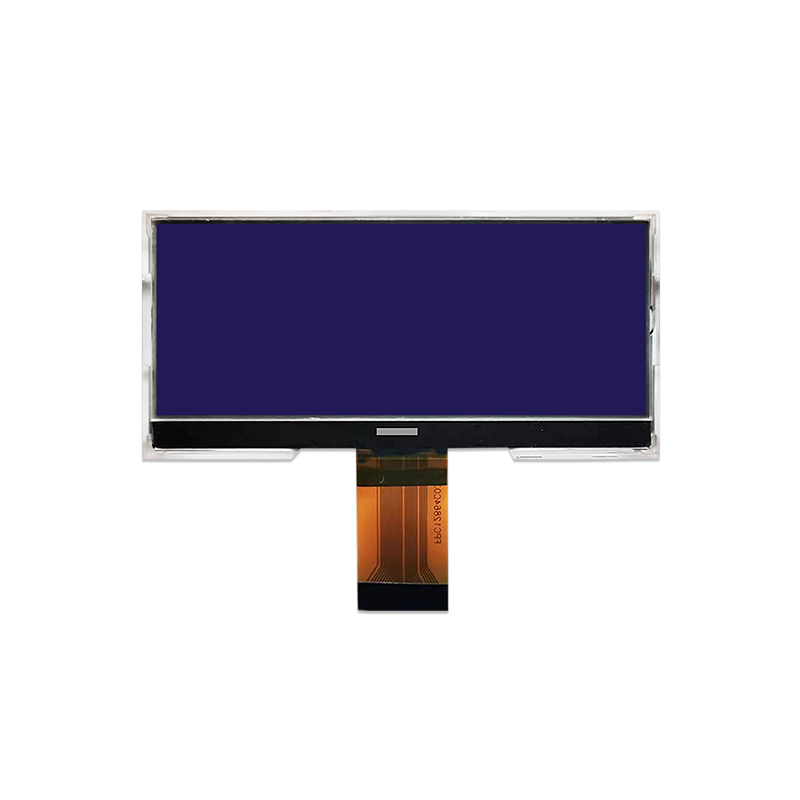 图形COG液晶模组 128X48 STN - 带白色背光的蓝色显示屏