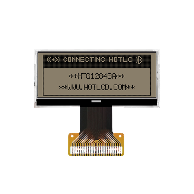 图形COG液晶模组 3.1寸 128X48 FSTN + 红侧背光显示屏