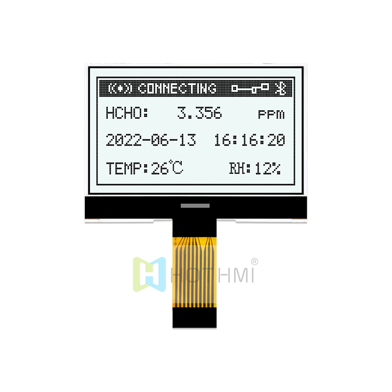Monochrome graphics COG 2.1" 132X64  | FSTN + Display with White Side Backlight