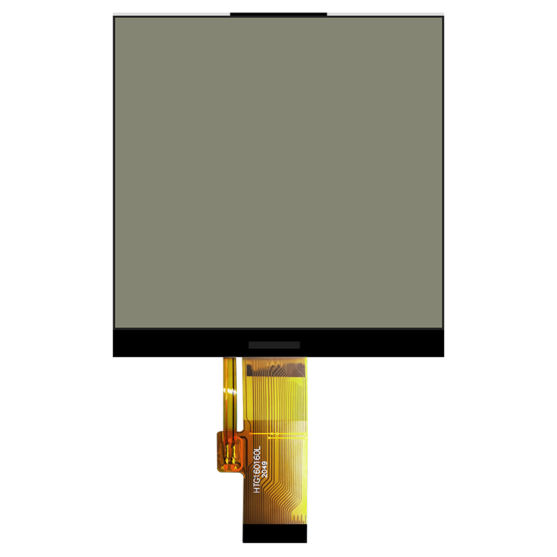 COG液晶模组 4.6寸 160x160 | 带白色侧背光的 FSTN+ 显示屏