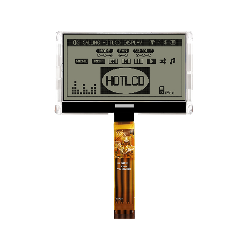 Monochrome graphics COG 2.9inch 240X120 | FSTN+ Display with White Side Backlight