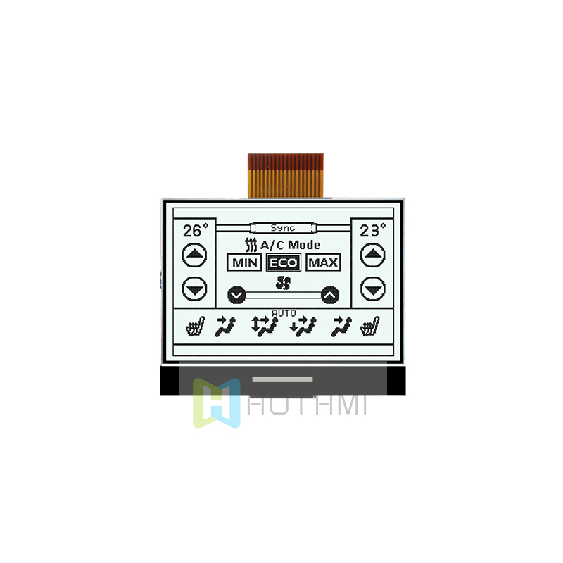 COG LCD MODULES  | 2.6inch 240X160 FSTN+ Display With White Side Backlight