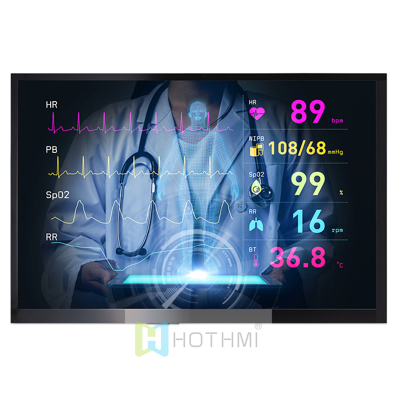 10.1 英寸阳光下可读 TFT LCD 显示屏 | 电容式触摸屏，带 LVDS 接口