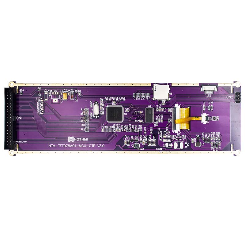 7.84寸彩色 TFT 长条液晶模块 400x1280 像素 MCU Arduino显示屏