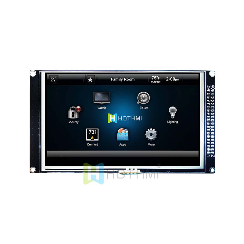 5寸TFT LCD 模块电阻式触摸屏 | 适用于Arduino