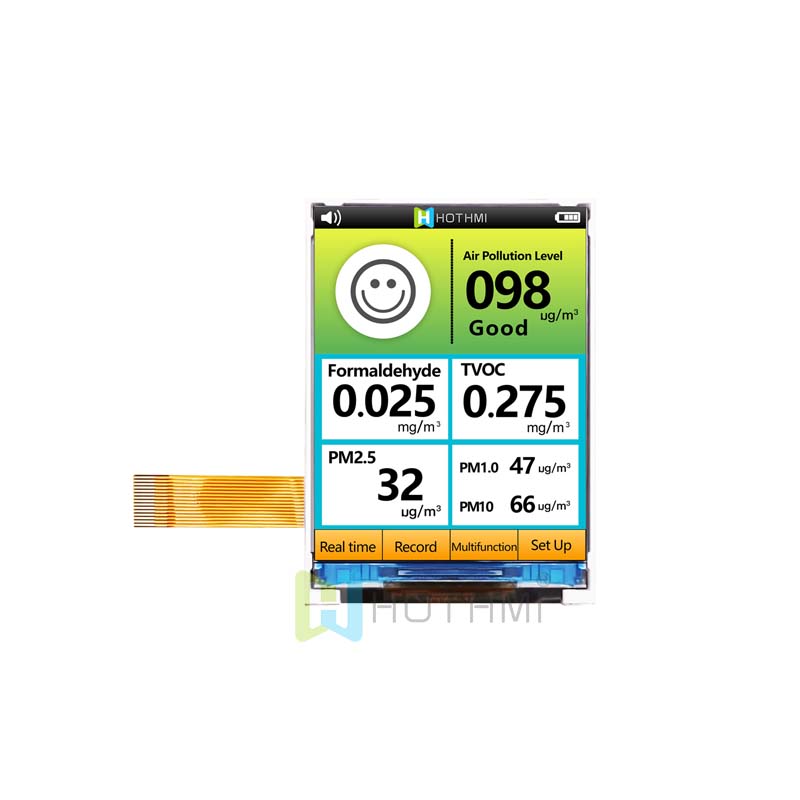 2.4寸 240x320 IPS 高亮度 TFT液晶显示屏 JD9852控制器 MIPI DSI接口