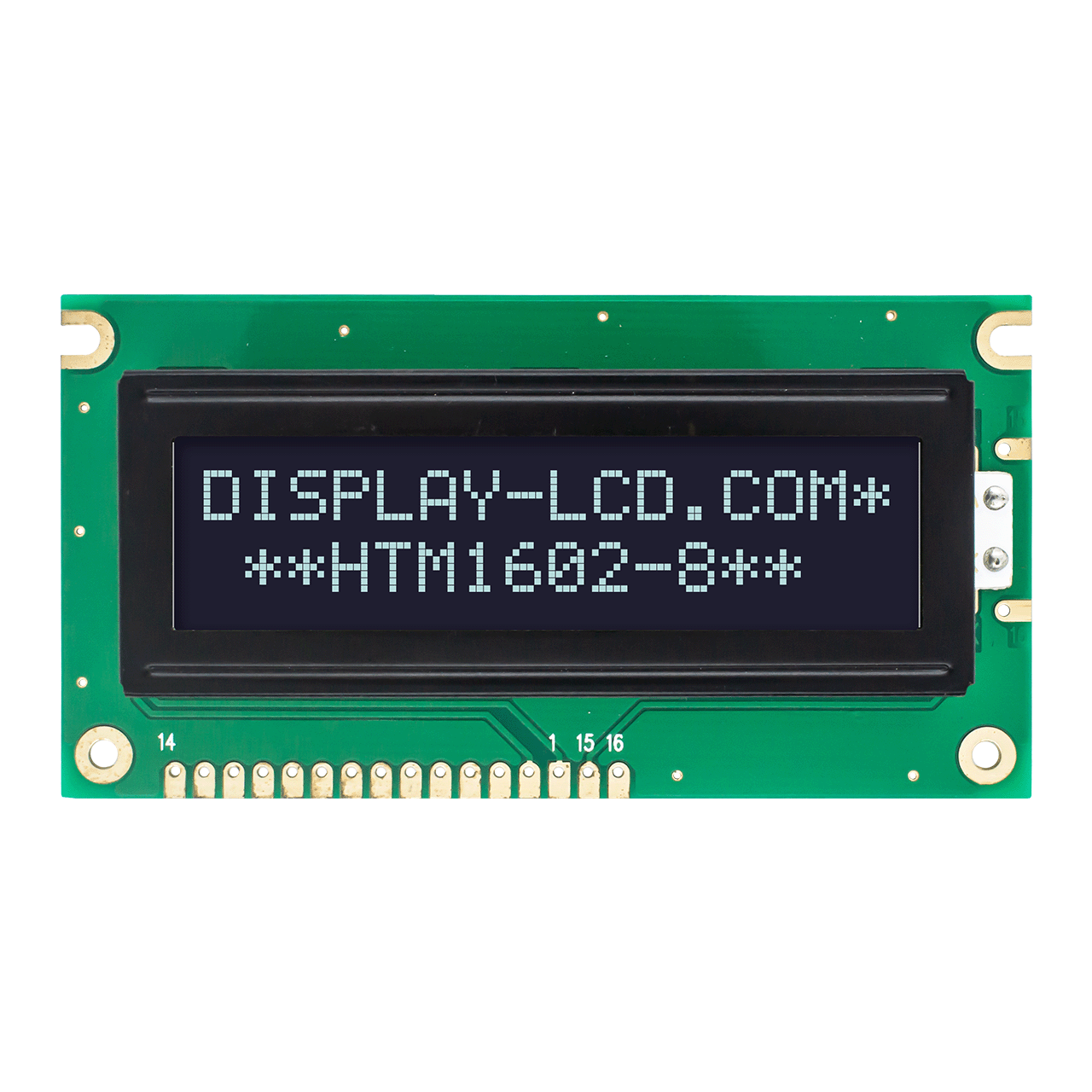 Character LCD Module |2X16 DFSTN- with Side White Backlight Display-Arduino