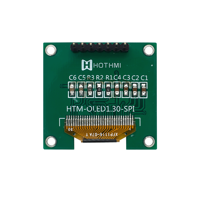 1.3英寸128x64蓝色图形OLED模块单色显示器SSD1306