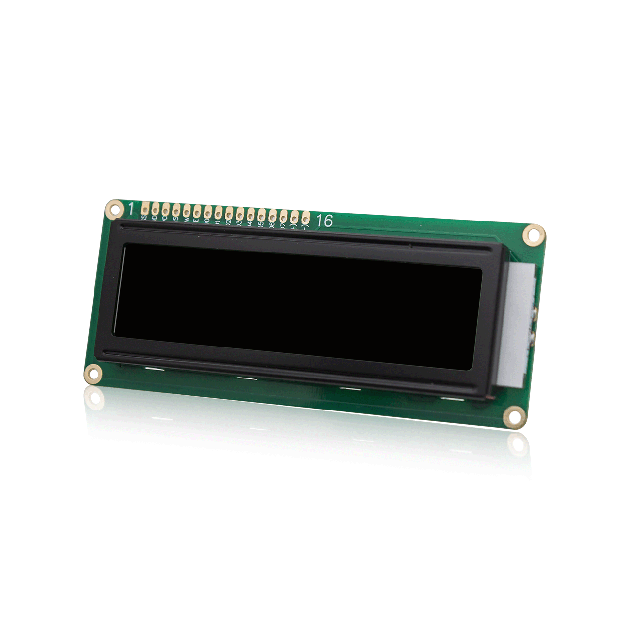 字符液晶模组 |2X16 DFSTN-带侧白背光-Arduino