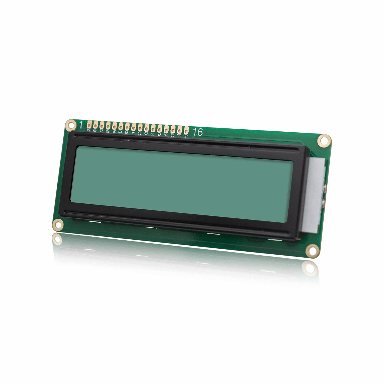 字符液晶模组 |2X16 STN+ 灰色显示屏，带白色侧背光-Arduino