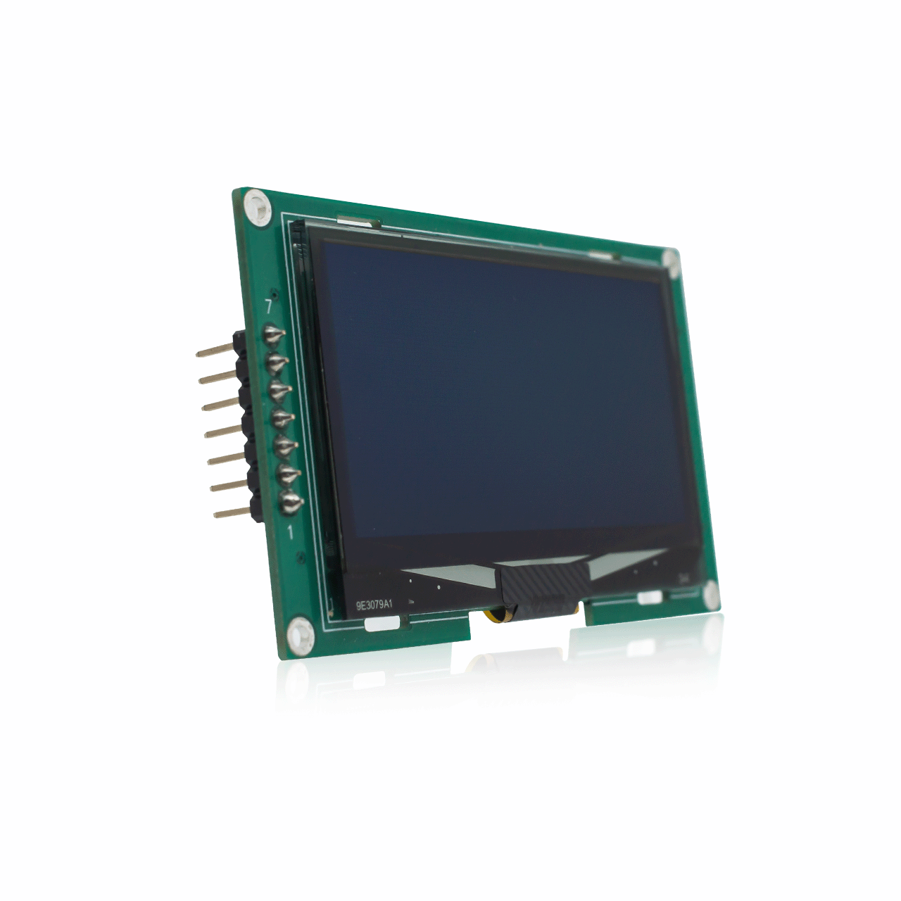 128x64 2.42 英寸单色显示屏蓝色 OLED 图形 OLED 模组 SSD1309