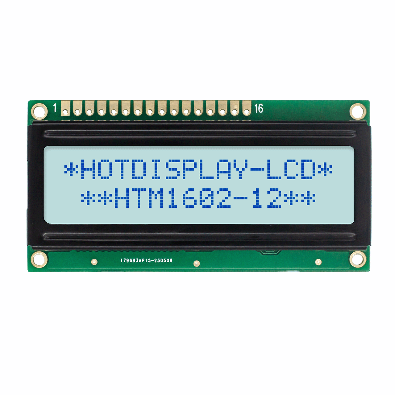 字符 LCD 显示屏 |5.0V 2x16  单色 STN+灰色侧白背光-Arduino