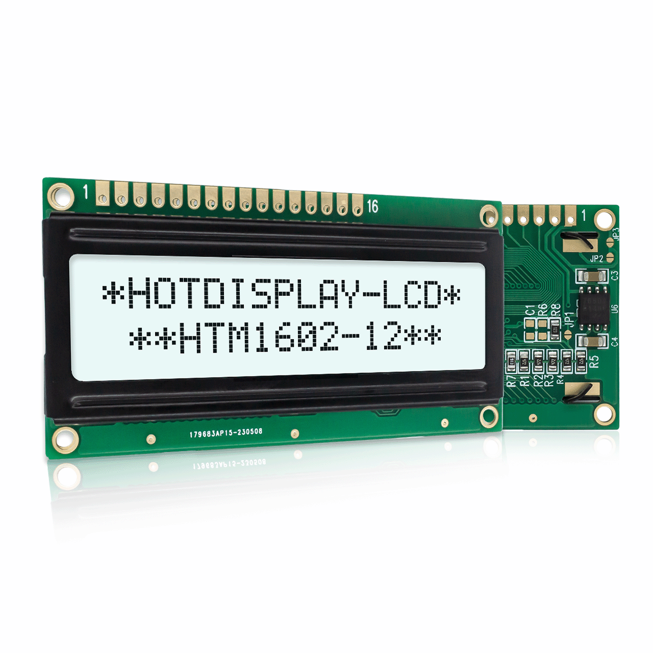 字符 2X16 LCD 单色显示器 | FSTN+ 侧面白色背光 5.0V | Arduino