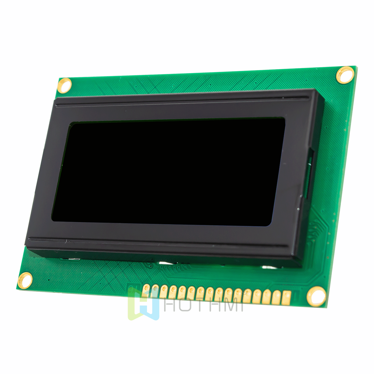 字符 LCD模组 |4x16 DSTN(-) 白色侧背光单色液晶显示屏 | Arduino | MCU接口 | ST7066U控制器| 半透反射| 黑底白字