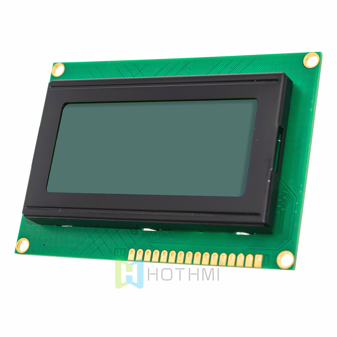 字符LCD模组 |4x16 STN(+) 白色侧背光单色显示屏 | Arduino | MCU接口 | ST7066U控制器| 半透反射