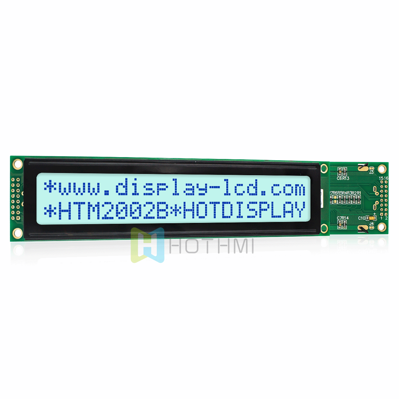 字符液晶屏模组 |20X2 STN正显 | 单色白色背光 | 灰底蓝字 | ST7066U控制 | 半透反射式 | Arduino