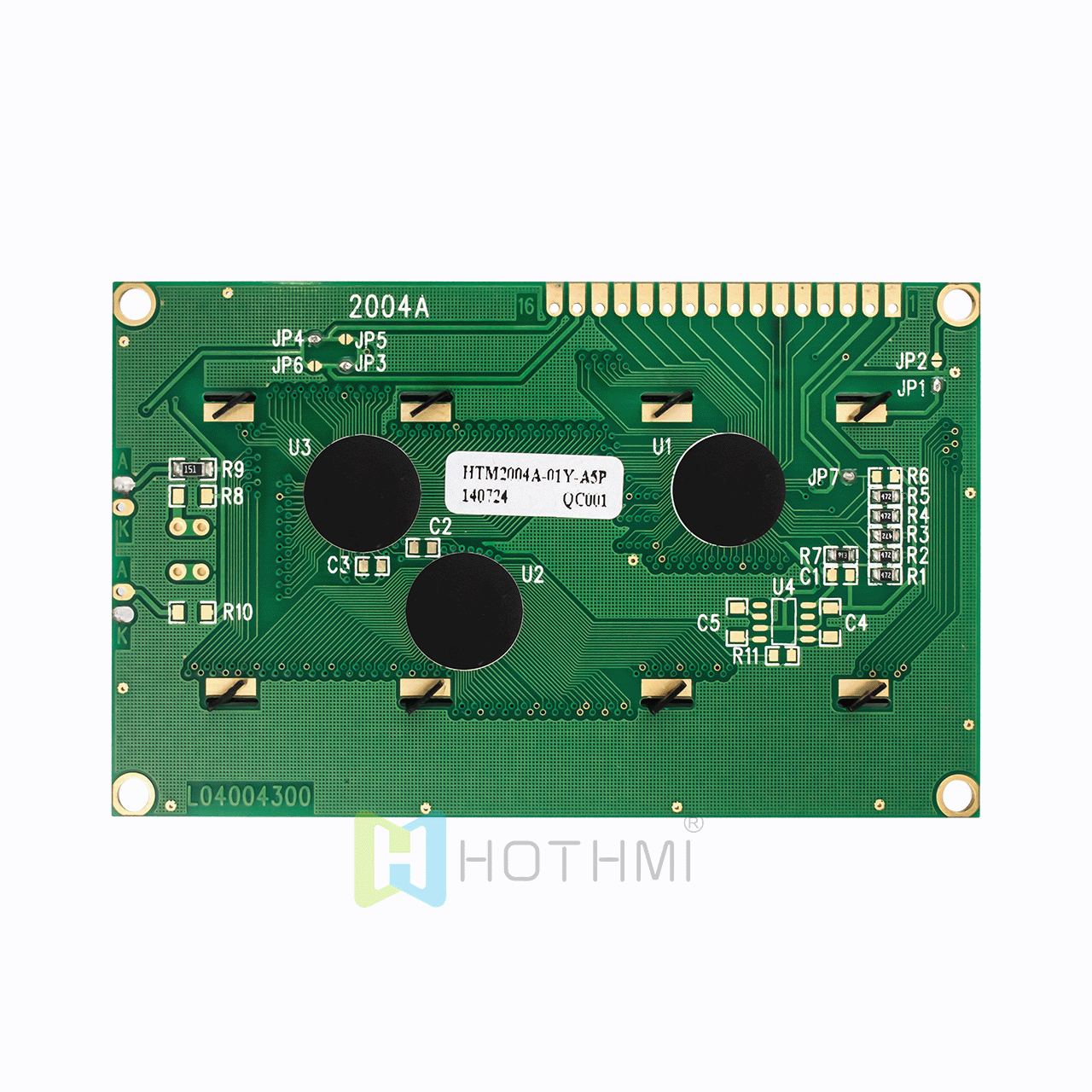 字符液晶显示屏| FSTN + |20x4 | 单色 带白色侧背光 | Arduino显示屏 | 半透反射式 | Arduino  | 白底灰字 | 3.3v/5.0v 