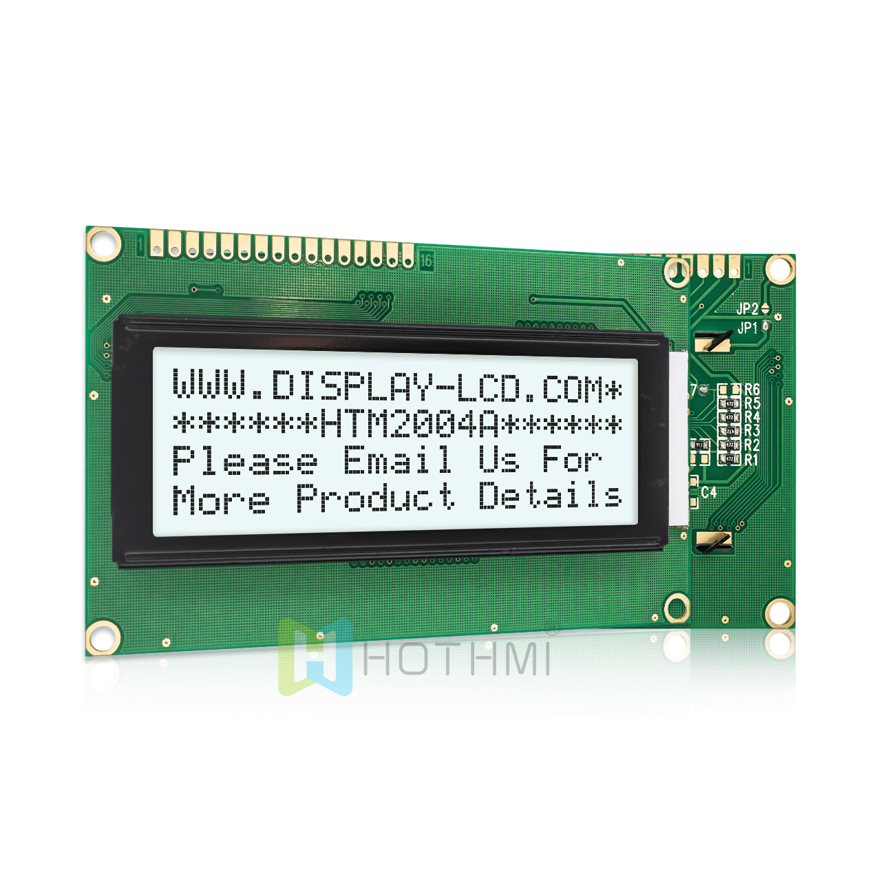 字符液晶显示屏| FSTN + |20x4 | 单色 带白色侧背光 | Arduino显示屏 | 半透反射式 | Arduino  | 白底灰字 | 3.3v/5.0v 