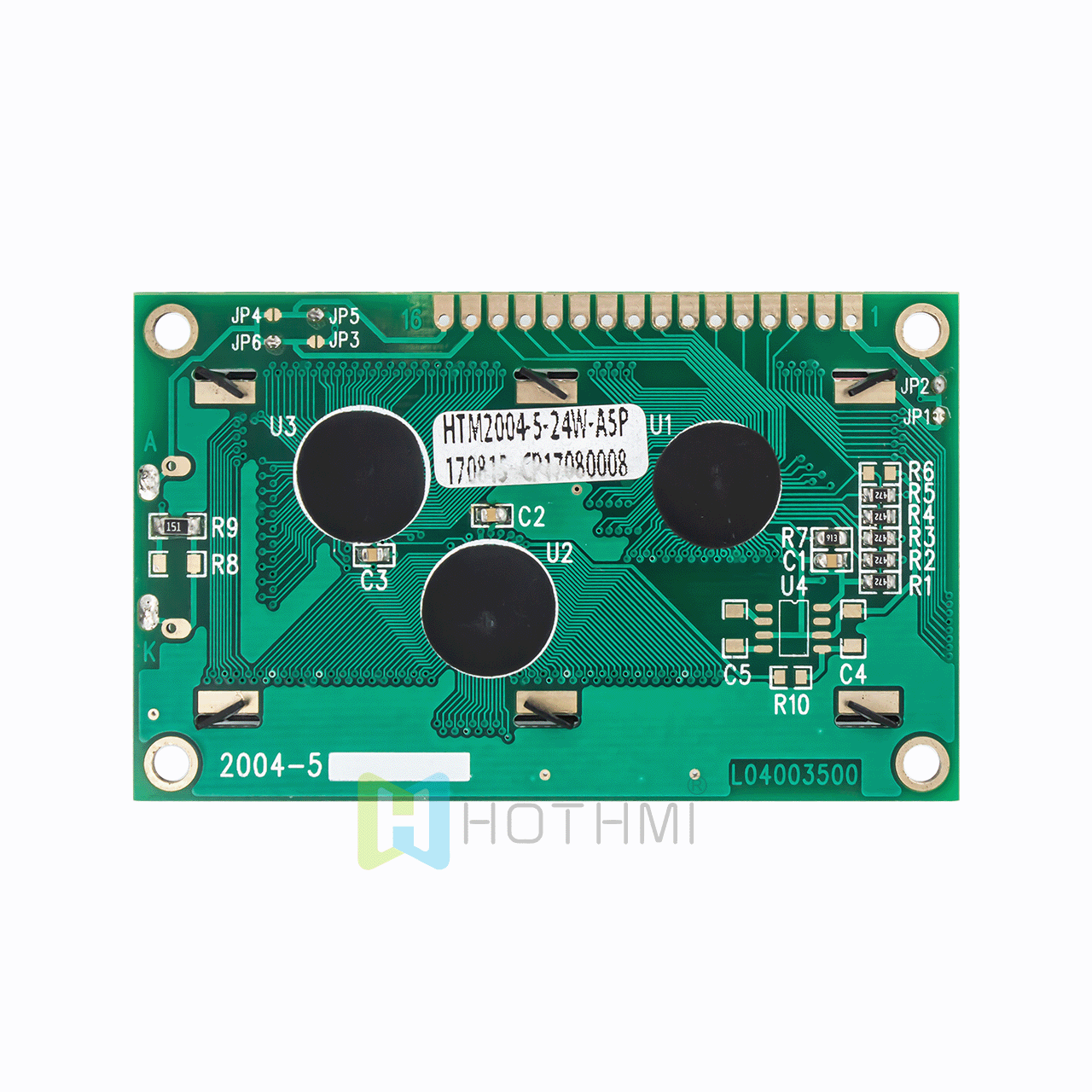 4X20 单色字符液晶模组/5.0v/ STN正显/白色背光 /Arduino/半透反射式液晶显示屏/灰底蓝字