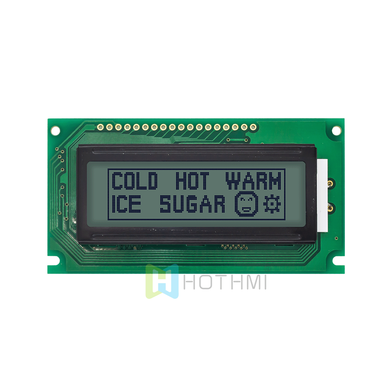 2.5"122X32 Graphic LCD | STN positive display with yellow-green side backlight |  Arduino | Transflective display | ST7920 controller | 5.0V