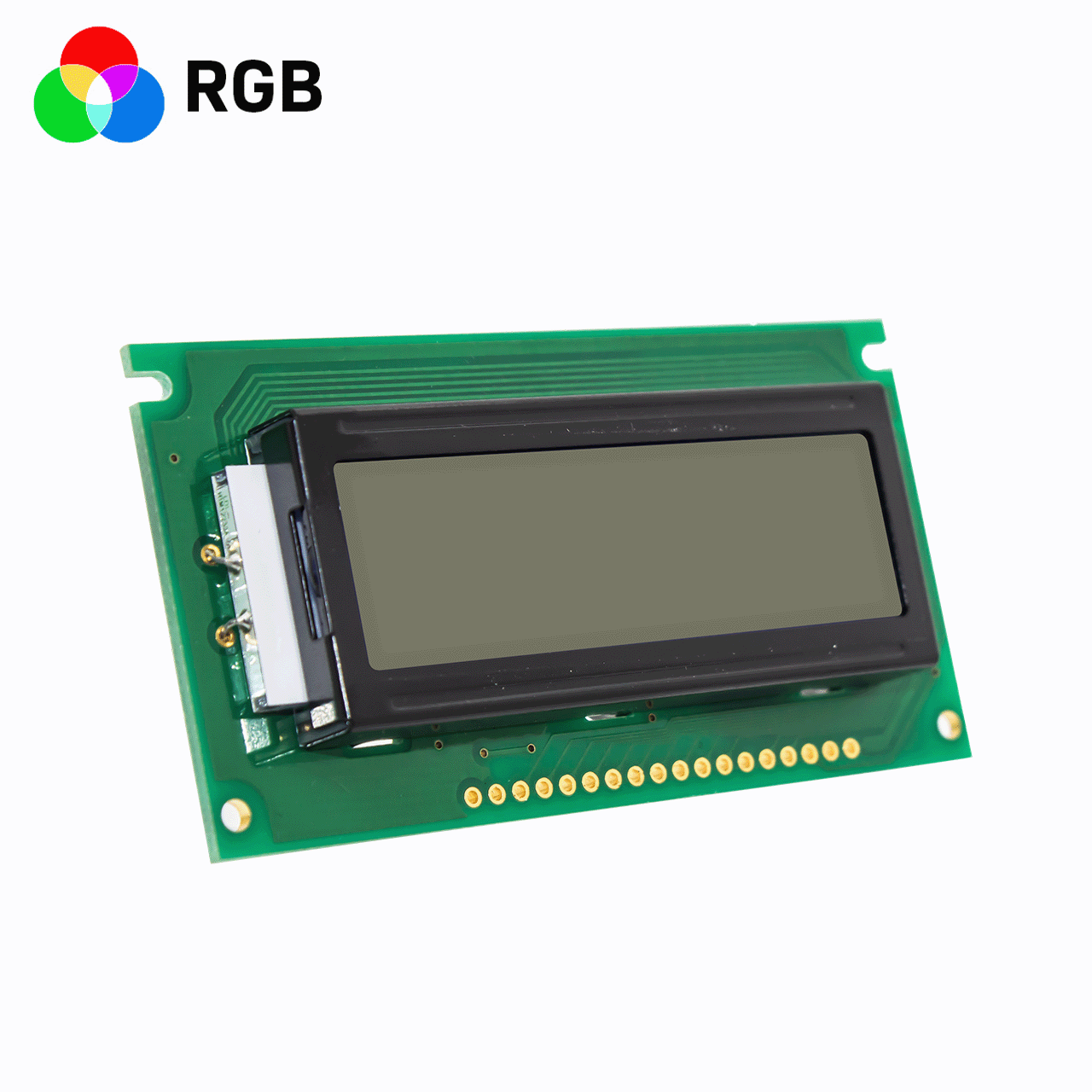2.5"122X32 图形 LCD 液晶显示屏 | 带RGB红绿蓝侧背光的FSTN正显 |  Arduino | 全透反射式显示屏 | 5.0V