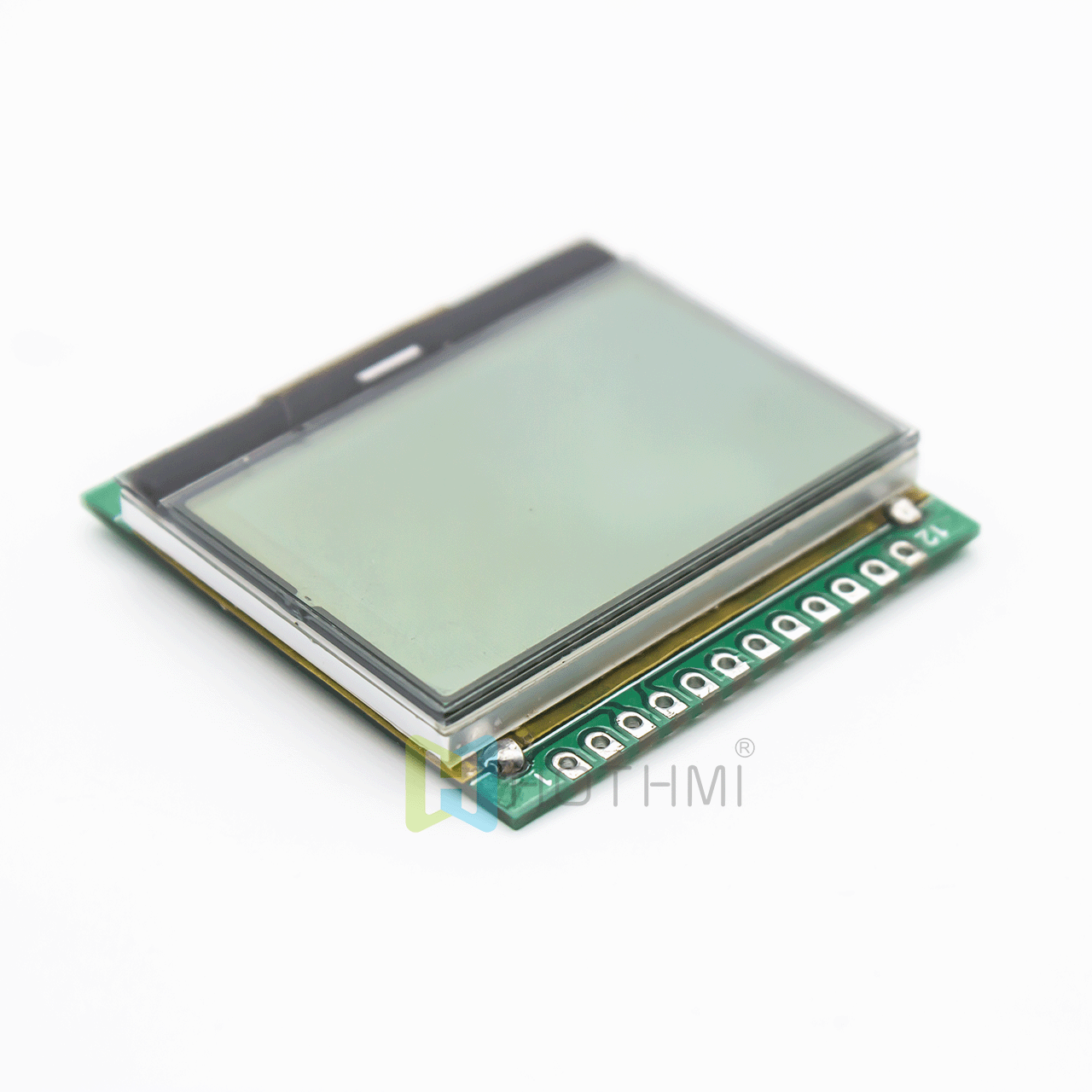 1.7"128X64图形液晶模块| FSTN + 白边背光平行显示屏超低温-40°