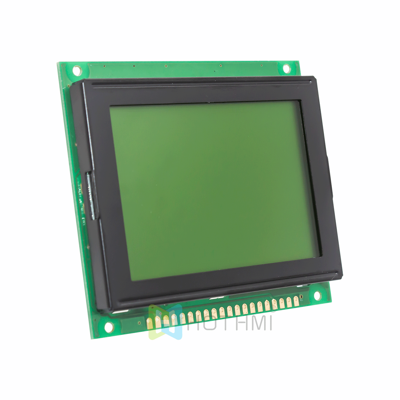 3"黄绿色图形液晶显示器/128x64 图形 LCD 显示模块/适用于 Arduino/KS0108或兼容
