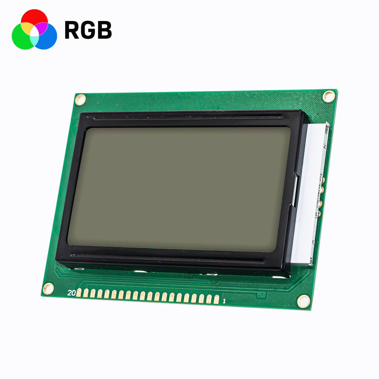 3.2 英寸 128x64 图形 LCD 显示模块，适用于 Arduino