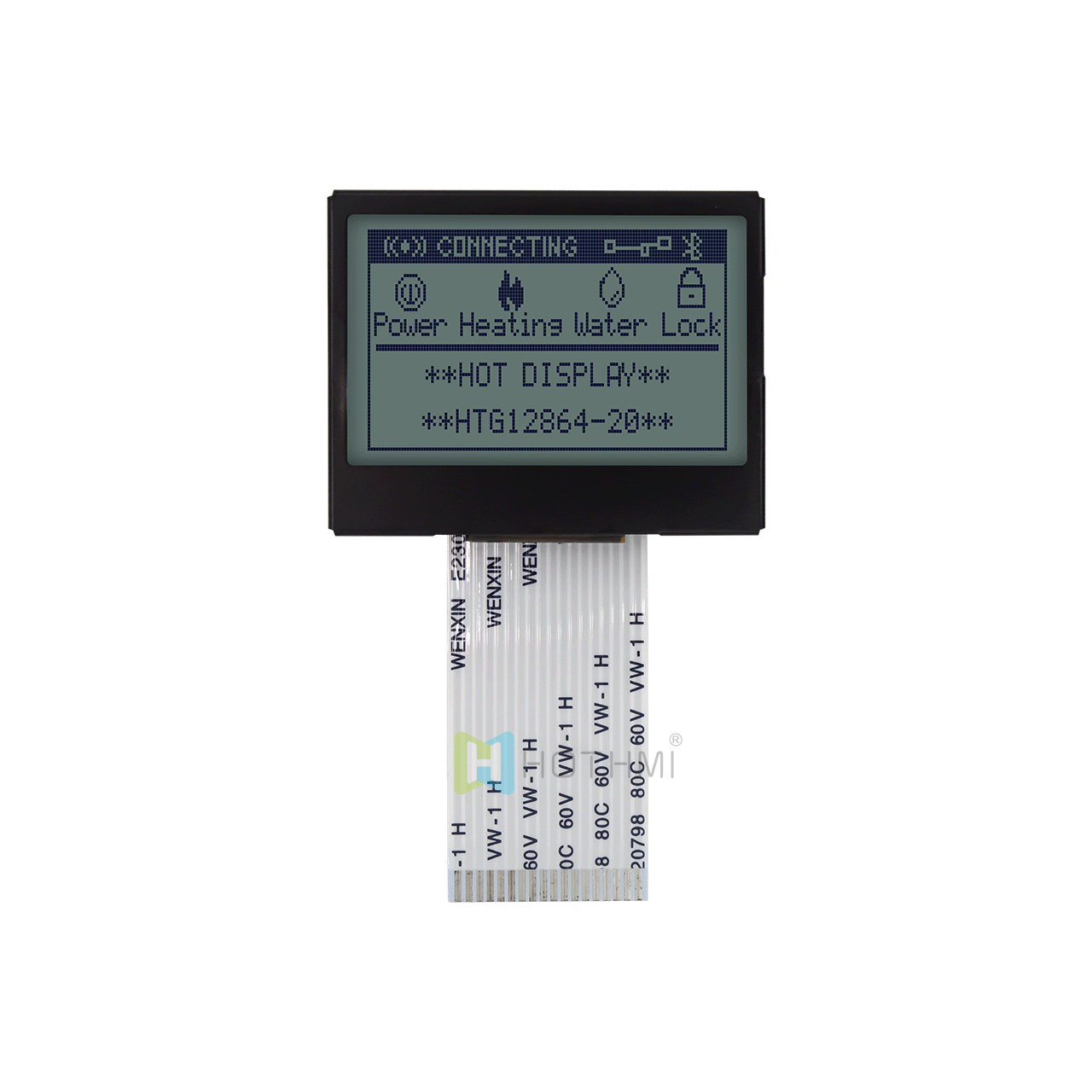 1.7-inch LCD128 x 64 industrial control graphic LCD screen/LCM128x64 graphic dot matrix LCD module/Arduino