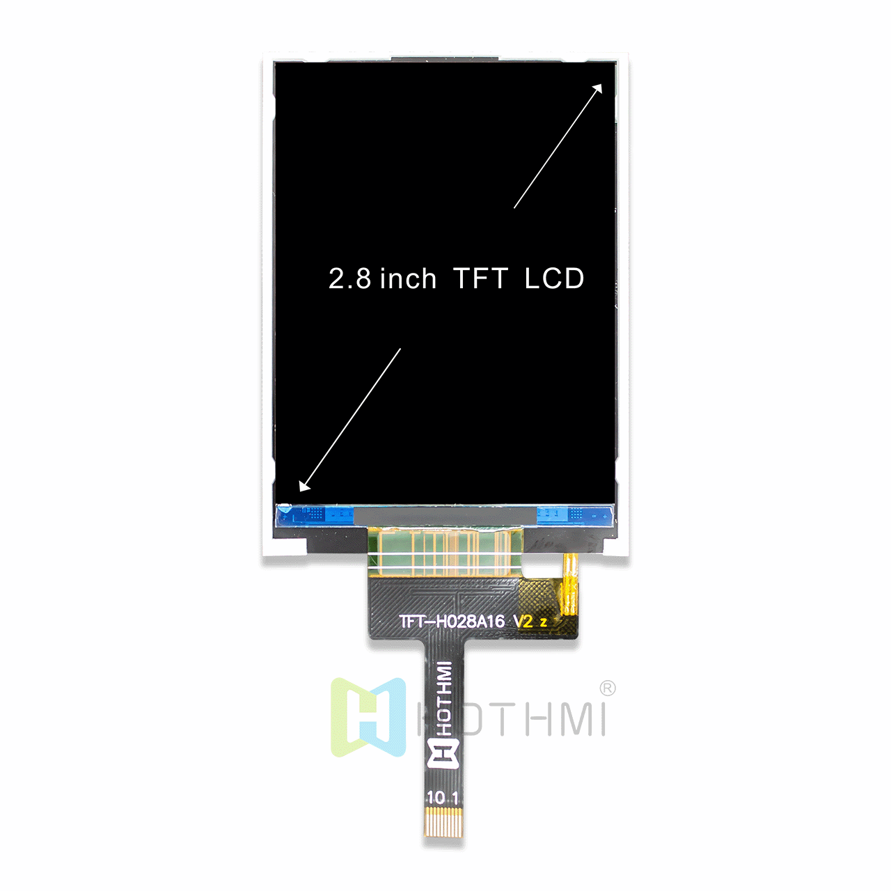 2.8英寸TFT LCD显示模块240x320 SPI接口
