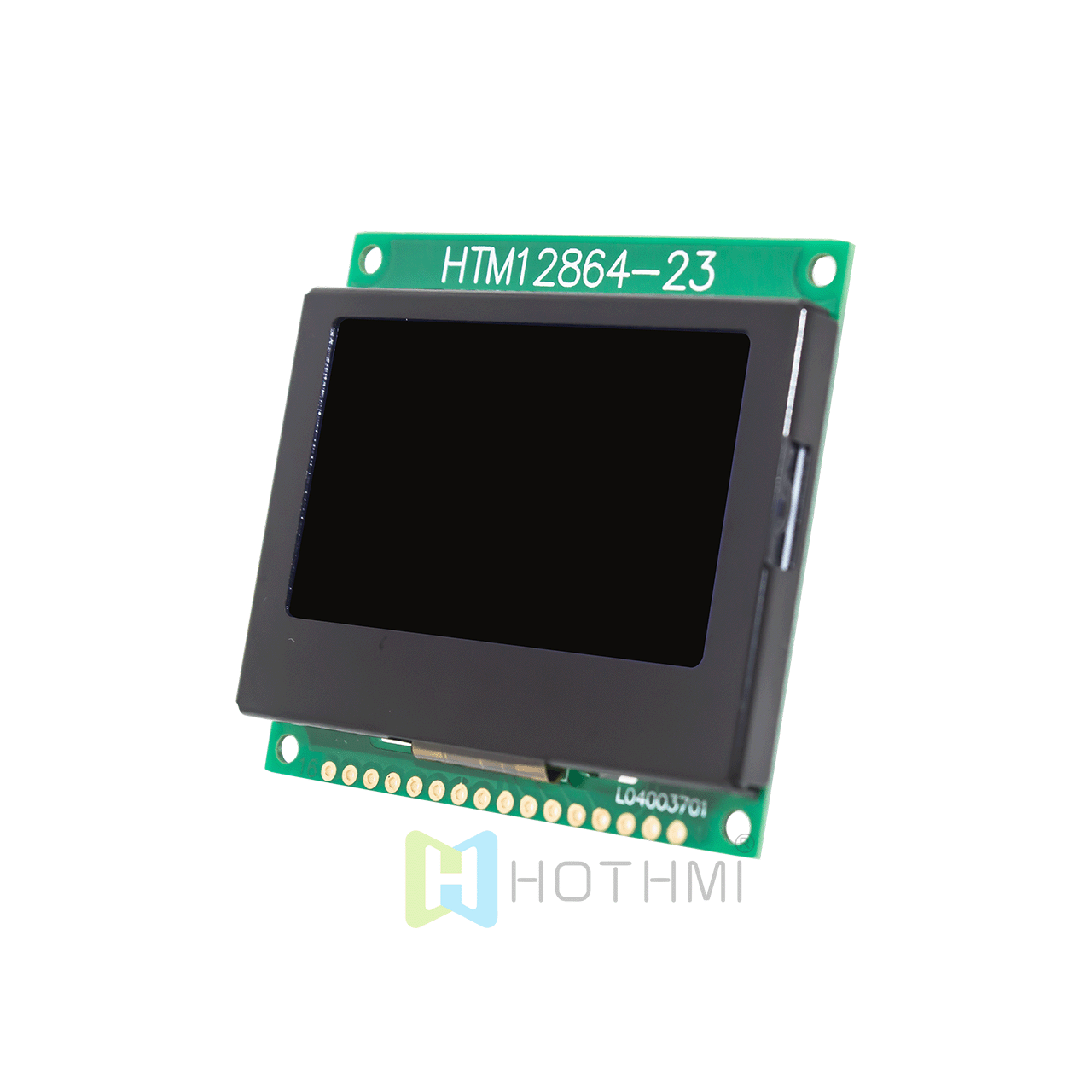 2.0寸黑色128x64 LCD 显示模组带ST7565 控制器