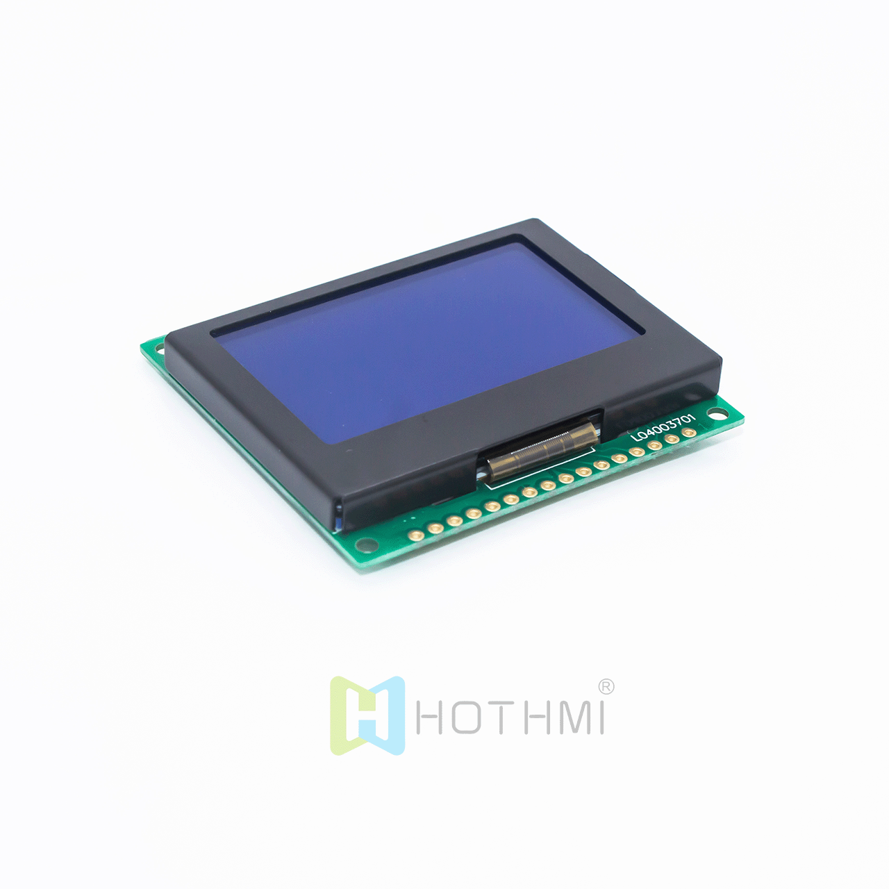 2.0寸黑色128x64 LCD 显示模组带ST7565 控制器