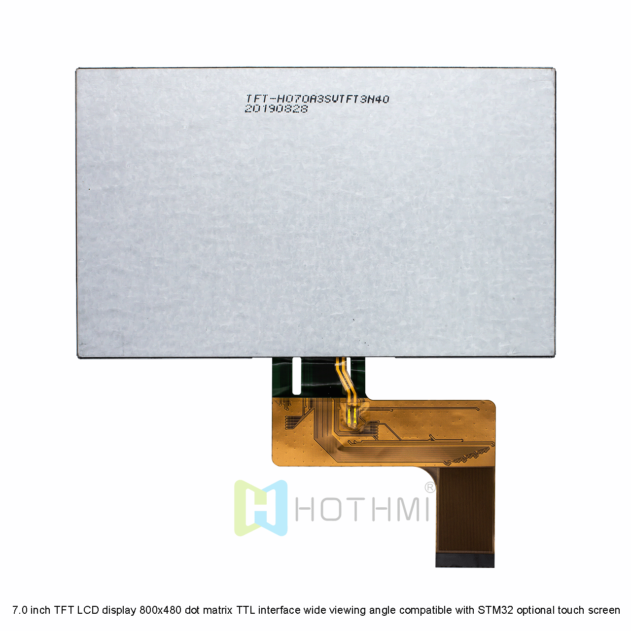 7英寸800x480 TFT LCD显示屏，带RGB接口