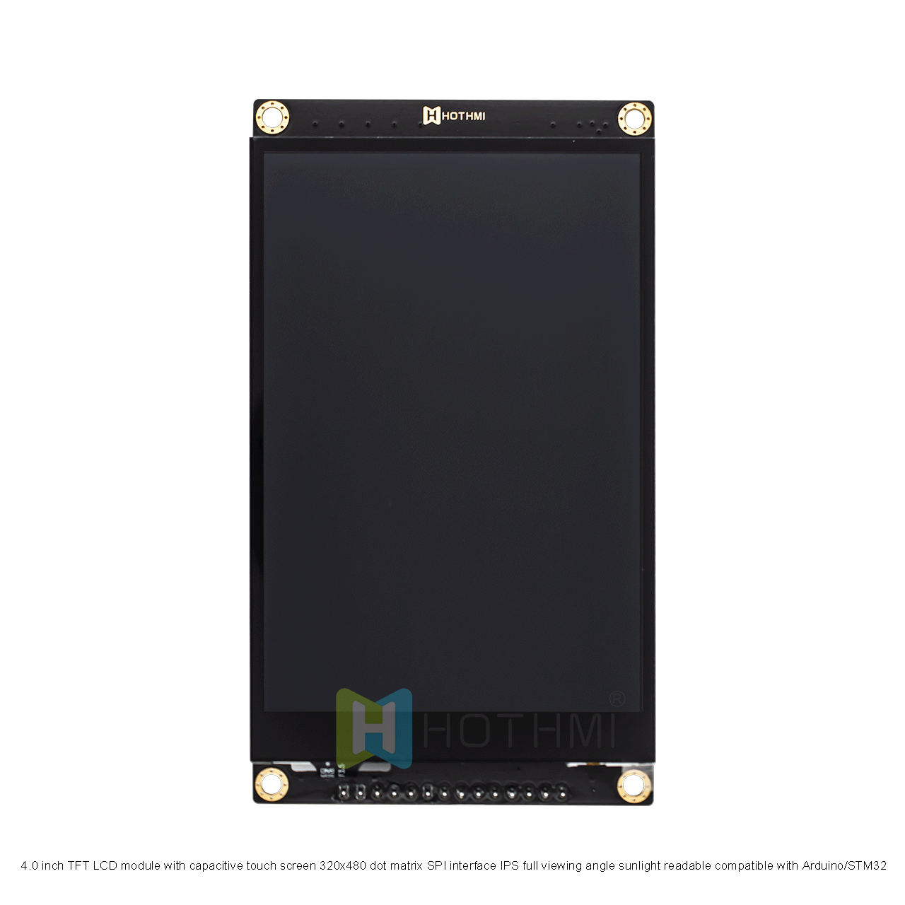 4.0 Inch TFT LCD Module With Capacitive Touch Screen | 320x480 Resolution With SPI Interface
