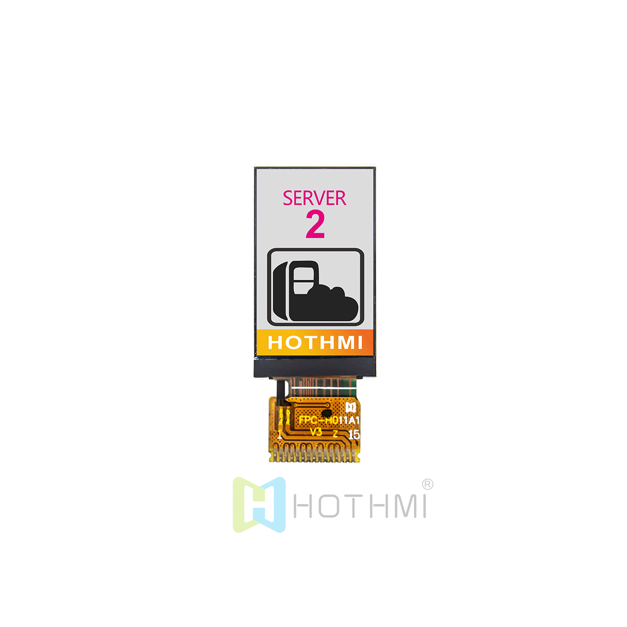 1.1英寸135x240 TFT LCD显示模块，带MIPI DSI接口