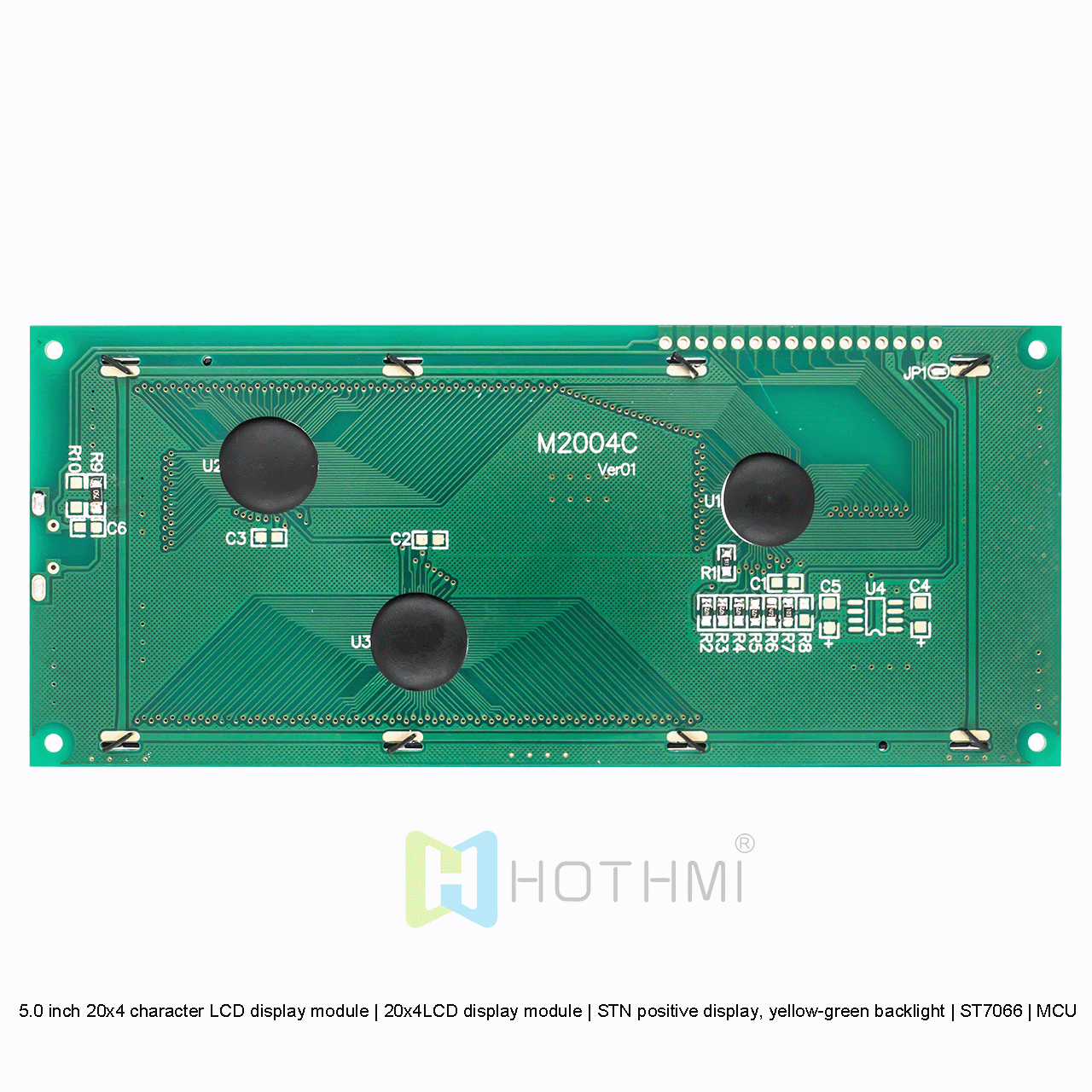20x4 字符 LCD 模块 | STN+ Y-G 背光，适用于 Arduino