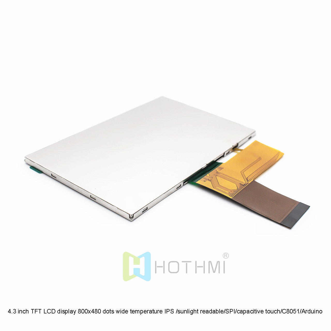 4.3英寸电容式触摸TFT液晶显示屏，带MCU接口