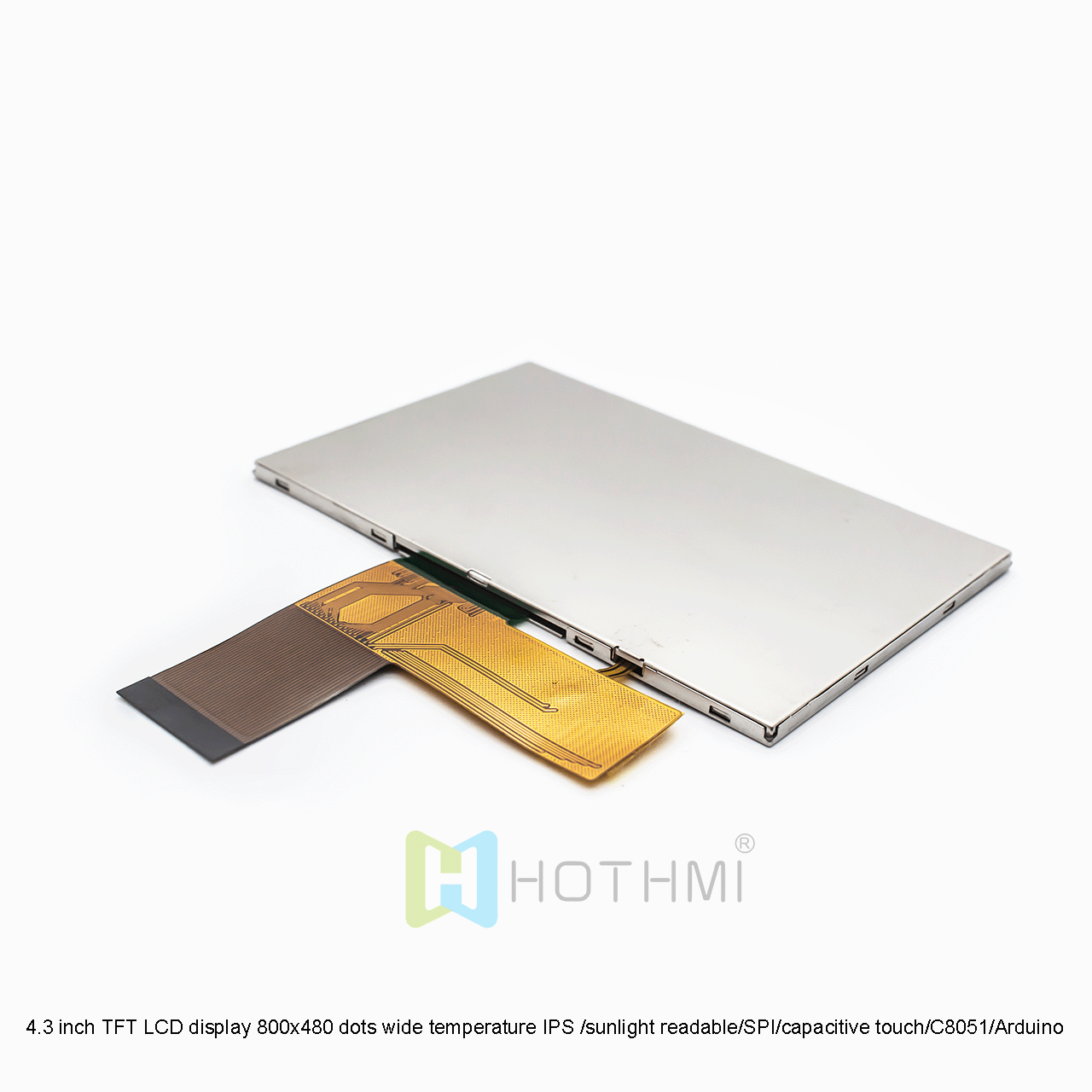 4.3英寸电容式触摸TFT液晶显示屏，带MCU接口
