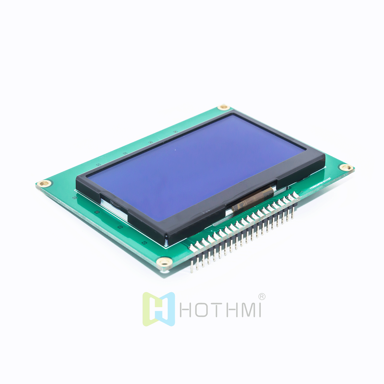 3.2英寸128x6 图形液晶LCD 显示模块 | 白底灰字 | SPI接口 | 适用于 Arduino | 3.3V | 白色背光